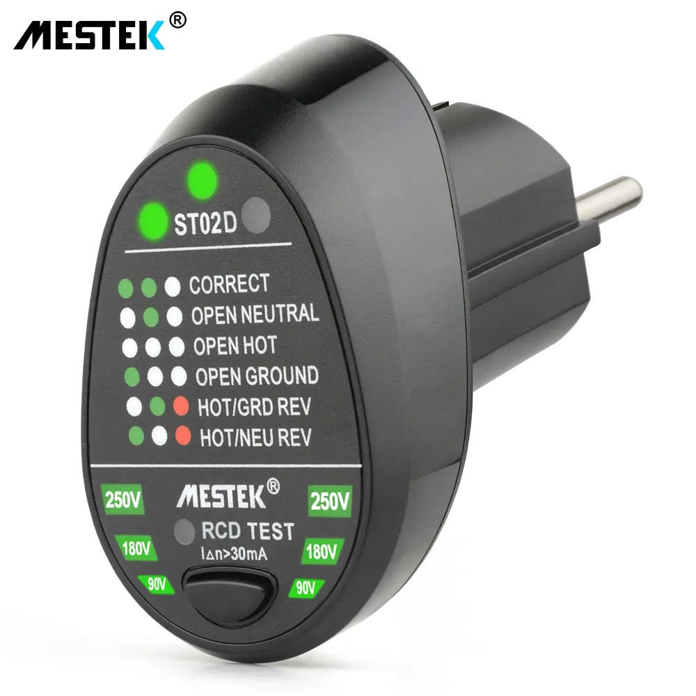 Mestek ST02D serisi Soket Test Cihazı
