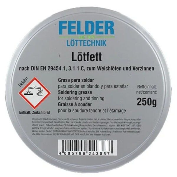 Lötfett 250 Gr Lehim Pastası