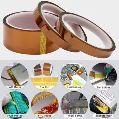 50 mm Polyimid Kapton Yanmaz Bant