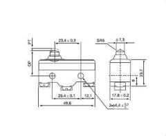Cntd CM-1306 Kısa Pim Mikro Switch