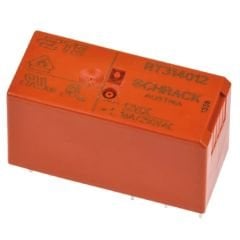 Schrack RT314012 12VDC 16A Pcb Röle 8 Pin
