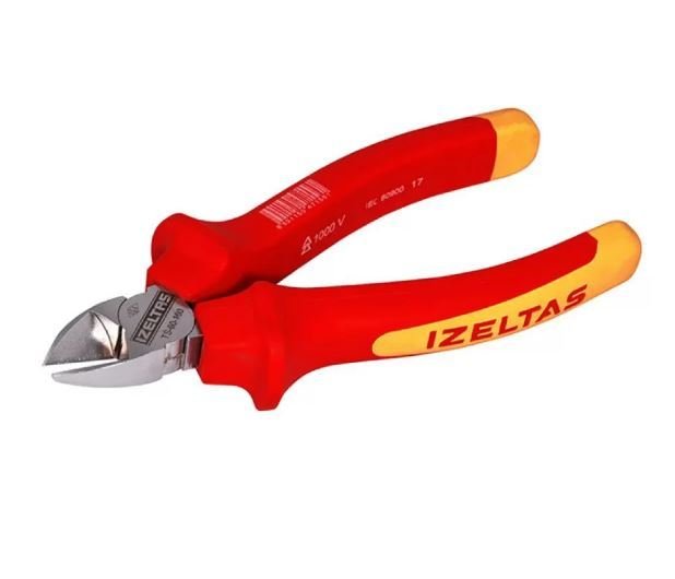 İzeltaş 1000V 140mm İzoleli Elektrikçi Yan Keski