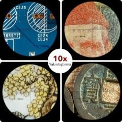 MG-8018 Ölçekli 10X Lup Büyüteç
