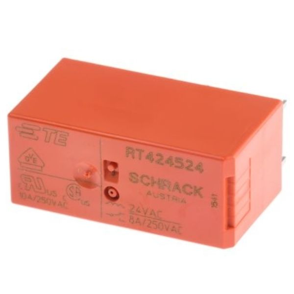 Schrack RT424524 24VAC 8A 8 Pin Pcb Röle