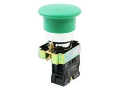 Xb2-Bc31 Metal Yaylı Yeşil Acil Stop Butonu