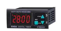 ETM2432 12VAC/DC Dijital Zaman Rölesi 77x35