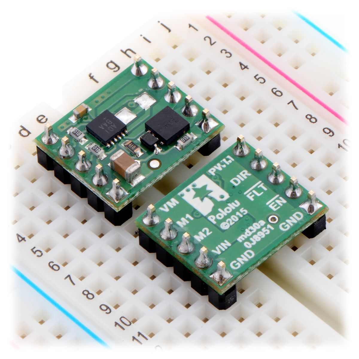 MAX14870 Single Brushed DC Motor Driver Carrier - Tek Kanal Motor Sürücü