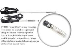 Cem DT-8880 Anemometre için Yedek Teleskobik Prob