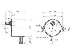 KTYZ50 10RPM 6W AC Senkron Motor