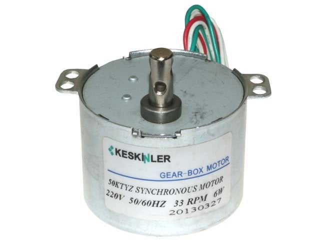 KTYZ50 33RPM 6W AC Senkron Motor