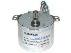 KTYZ50 33RPM 6W AC Senkron Motor