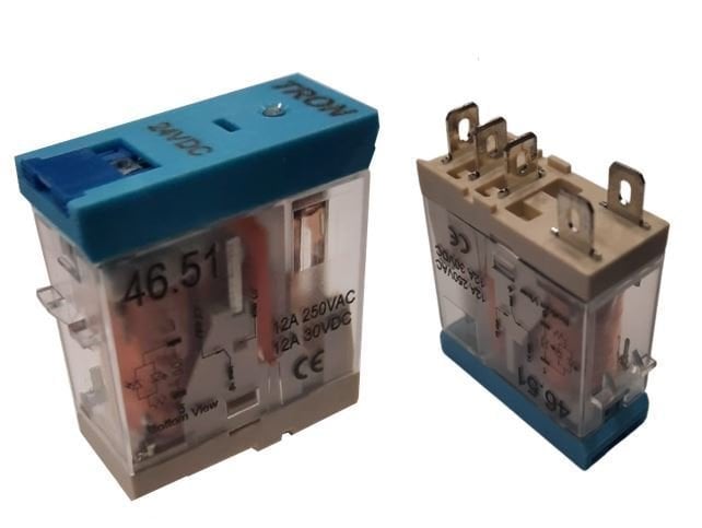 46.51 110V Ac 5 Pin Tek Kontak Röle