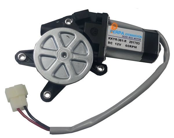 Sağ Cam Kaldırma Motoru 12V 60RPM