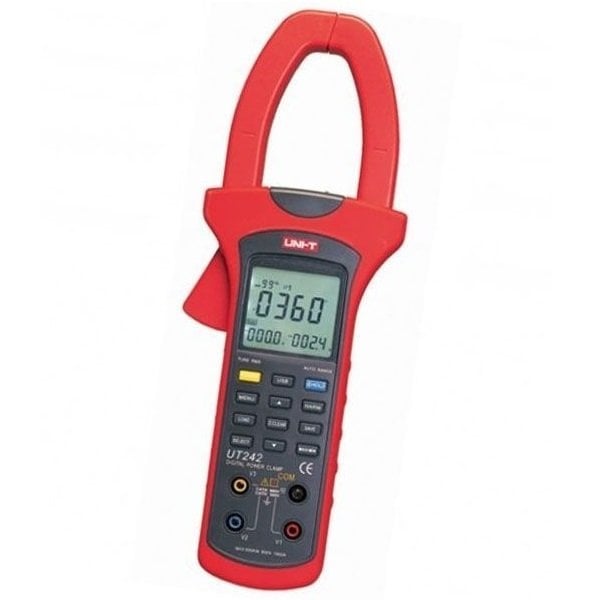 UT 242 AC 1000A True RMS Güç Ölçer-Harmonik Pensampermetre