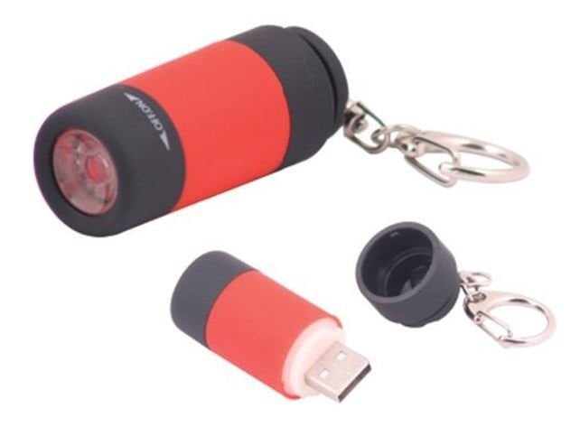 Steweld USB Şarjlı Led El Feneri Anahtarlık