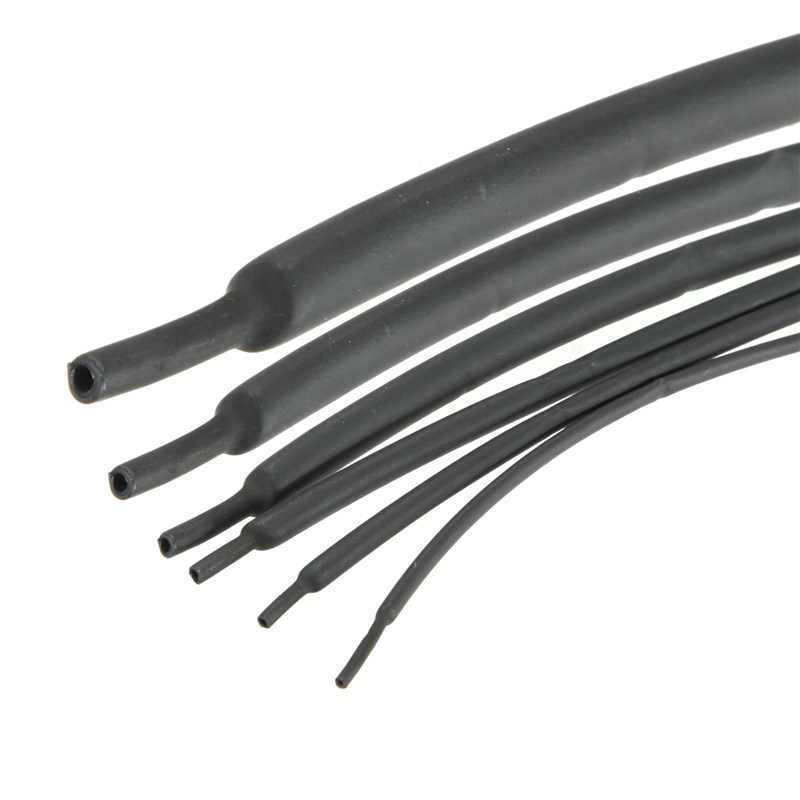 3mm Siyah Isı ile Daralan Makaron