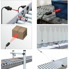 Omron E3FB-RP21 0.1-4m Reflektörlü Fotoelektrik Sensör