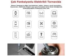 24 Parça Şarjlı Cep Telefonu Tamir Tornavida Seti