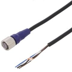 Omron XS2F-LM12PVC4S10M M12 Soketli Sensör Kablosu 10M