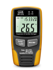 Cem DT-172 Sıcaklık ve Nem Kayıt Cihazı Datalogger