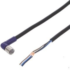 Omron XS3F-LM8PVC4A2M M8 Açılı Soketli Sensör Kablosu 2M