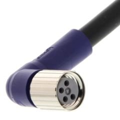 Omron XS3F-LM8PVC4A2M M8 Açılı Soketli Sensör Kablosu 2M