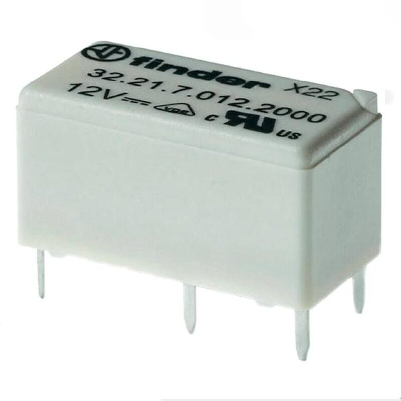 32.21.7.012.2000 1 CO; 6A 12V DC Hassas Bobin Sub Minyatür PCB Finder Röle