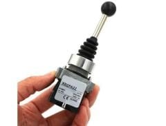 XD2-PA22 2 Yönlü Yaylı Joistik Metal Buton