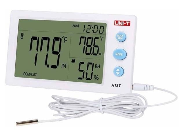 Unit A12T Dijital Termometre Sıcaklık Nem Ölçüm Cihazı