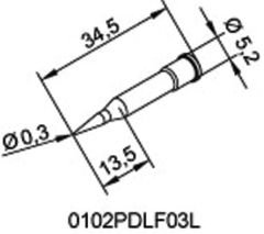 ERSA 102PDLF03L i-Con Serisi Havya Ucu