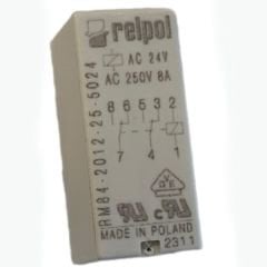 Relpol RM84 220V AC Çift Kontak Pcb Röle