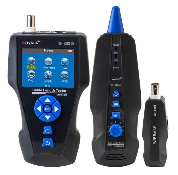 NF-8601S Çok Fonksiyonlu Network Kablo Test Cihazı