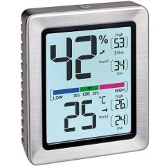 Tfa 30.5047.54 Exacto Kalibrasyonlu Ortam Sıcaklık ve Nem Ölçer