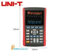 Unit UTD1050DL El Tipi 50MHz Çift Kanal Osiloskop Multimetre
