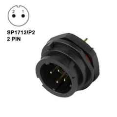 IP67 SY1712/P23N Makine Tipi Erkek Su Geçirmez Konnektör