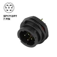 IP67 SY1712/P73N Makine Tipi Erkek Su Geçirmez Konnektör