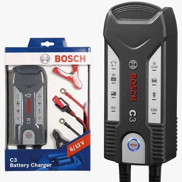 Bosch C3 6/12V 3,8A Akü Şarj Cihazı