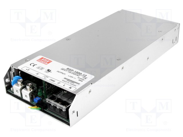 MeanWell RSP-1000 12V-60A 720W Güç Kaynağı