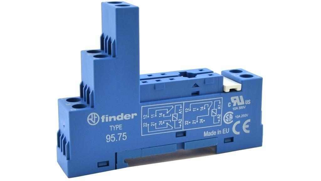 95.75 SMA 40 Serisi İçin Finder Vida Bağlantılı Soket