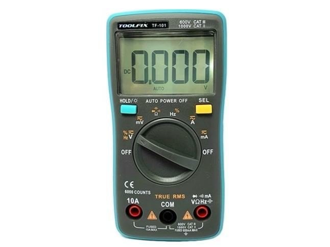 TF101 Cep Tipi True RMS Dijital Multimetre