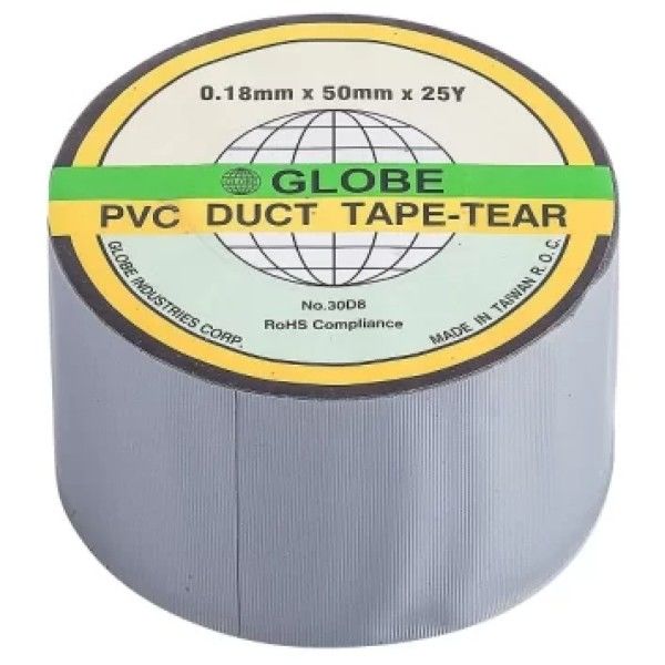 Globe Duck Tape Pvc Tamir Bandı Gri