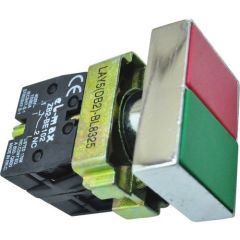 BL8425 İkiz Metal Yaylı Buton IP40 N/O+N/Cxz