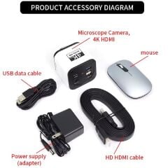 Myscope YW5605E 4K Ultra HD Mikroskop Kamerası