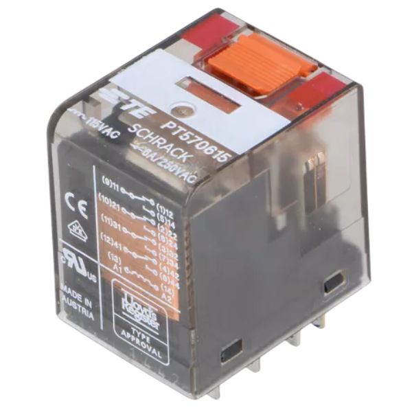 Schrack PT570615 115VAC 4C/0 6A Endüstriyel Röle