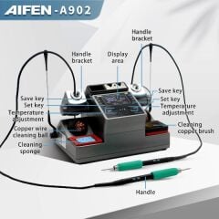 Aifen A902 3 Kollu Akıllı Havya İstasyonu