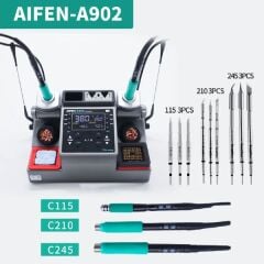 Aifen A902 3 Kollu Akıllı Havya İstasyonu