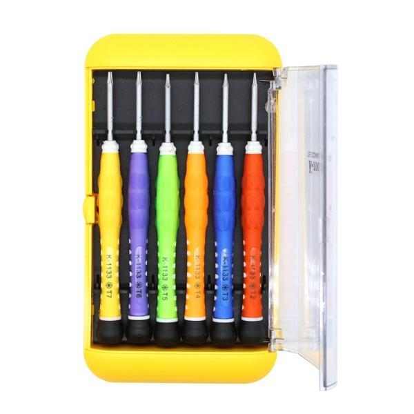 Kingsdun 6 Parça Torx Tornavida Seti