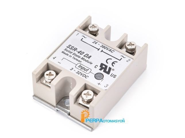 40A SSR Solid State Röle 1 Faz Çıkış