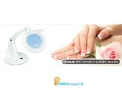 Sunline 8093 Işıklı Masa Üstü Büyüteç