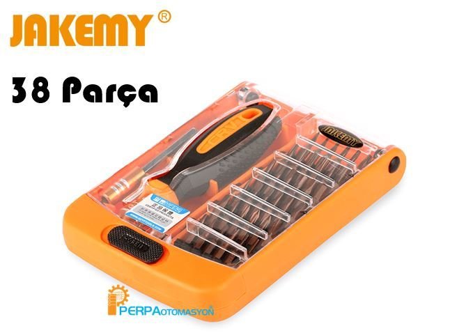 Jakemy JM-8109 38 Parça Hassas Onarım Tornavida Seti